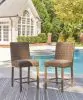 Ashley Furniture P749-130 Walton Bridge - Barstool (Set of 2) - Driftwood