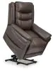 Ashley Furniture 1800412 Oatman - Power Lift Recliner - Umber