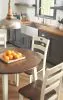 Ashley Furniture D335/15/01(2) Woodanville - 3 Pc. - Drop Leaf Table, 2 Side Chairs - Cream / Brown