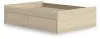 Ashley Furniture EB9632B14 Ashley Furniture EB9632B14 Onita - Full Platform Bed With 2 Side Storage - Natural