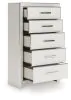 Ashley Furniture PCB3381-46 Zuraleus - Five Drawer Chest - White