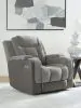 Ashley Furniture PC8350513 Ashley Furniture PC8350513 Mixed Motion - Power Recliner With Adjustable Headrest - Shadow