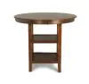 New Classic D1701-52S-BRN New Classic D1701-52S-BRN Gia - 5 Piece Round Counter Dining Set - Brown