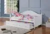 CoasterElevations 300053 Julie Ann - Wood Twin Daybed With Trundle - White