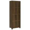 Coaster Fine Furniture 707736 Sachin - 3-Shelf Engineered Wood Media Tower - Dark Pine