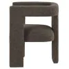 Coaster Fine Furniture 902880 Petra - Boucle Upholstered Accent Side Chair - Chocolate Brown