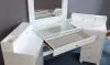 Furniture of America FOA-DK5686WH-PK Tracie - Vanity Set - Luminous White