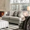 Furniture of America SM8280-LV Christine - Loveseat - Light Gray