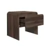 New Classic T3518W-20 New Classic T3518W-20 Mara - One Drawer End Table / Bedside Table - Walnut