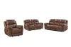 New Classic 22-5985B-3NP New Classic 22-5985B-3NP Ryland - Manual 3 Piece Sofa & Loveseat & Recliner - Brown