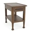 Riverside Furniture 61712 Riverside Furniture 61712 Calhoun - Chairside Table - Whiskey Oak