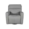 Liberty Furniture 7026GR-23P Chase - Loveseat With Console P3 & ZG - Oslo Gray