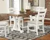 Ashley Furniture D546-35 Valebeck - Rectangular Dining Room Table - White / Brown
