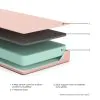 Sierra Sleep® by Ashley M43111 Ikidz Coral - Twin Mattress and Pillow Set of 2 - Coral