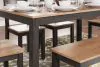 Ashley Furniture D396-325 Gesthaven - Dining Room Table Set (Set of 6) - Natural / Brown