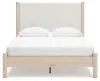 Ashley Furniture B2615B4 Ashley Furniture B2615B4 Cadmori - Queen Upholstered Panel Bed - Two-tone