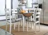 Ashley Furniture D335/15/01(4) Ashley Furniture D335/15/01(4) Woodanville - 5 Pc. - Drop Leaf Table, 4 Side Chairs - Cream / Brown