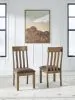 Ashley Furniture PCD592-01 Urbinforte - Dining Upholstered Side Chair (Set of 2) - Light Brown