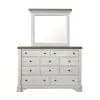 Samuel Lawrence Furniture S786-010 Valley Ridge - 10-Drawer Dresser - White