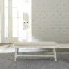 Liberty Furniture 661W-C9001B Whitney - Bench - Antique Linen / Weathered Gray