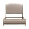 Liberty Furniture 902-BR-QUB Liberty Furniture 902-BR-QUB Belmar - Queen Upholstered Bed - Washed Taupe