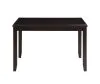 New Classic D1701-548-EBY New Classic D1701-548-EBY Gia - 5 Piece Rectangle Dining Set (Table & 4 Chairs) - Ebony
