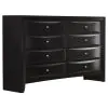 CoasterEssence 200701KE-S4 Briana - 4 Piece King Bedroom Set - Black
