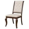 CoasterEssence 110312 Brockway - Upholstered Dining Chair (Set of 2) - Barley Java