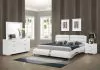 CoasterEssence 300345Q-S4 Jeremaine - Queen 4 Piece Bedroom Set - White