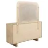 Coaster Fine Furniture 225043M Kailani - 9-Drawer Dresser And Mirror - Beige Oak