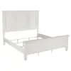 CoasterEssence 201301KEN-S5 Sandy Beach - 5 Piece Eastern King Bedroom Set - White