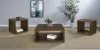 Coaster Fine Furniture 710508-S3 Frisco - 3 Piece Coffee And End Table Set - Dark Pine