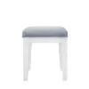 Liberty Furniture 781-BR99 Reflections - Vanity Stool - Pearl White & Rhinestone