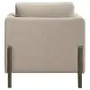 Coaster Fine Furniture 511103 Islington - Fabric Upholstered Panel Arm Accent Chair - Taupe