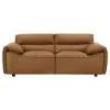 Coaster Fine Furniture 509502 Buxton - Top Grain Leather Upholstered Loveseat - Orange