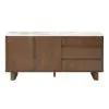 ACME DN06133 Harvey - Server With Ceramic Top - Walnut