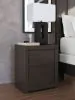Ashley Furniture PCB3370-92 Fraluna - Two Drawer Night Stand - Charcoal