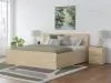 Ashley Furniture EB9632B18 Ashley Furniture EB9632B18 Onita - Queen Panel Platform Bed With 2 Side Storage - Natural