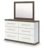 Ashley Furniture PCB1108B1 Ashley Furniture PCB1108B1 Kendanport - Dresser And Mirror - Brown