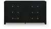 Ashley Furniture PCB1115-31 Ashley Furniture PCB1115-31 Maeling - Six Drawer Dresser - Black