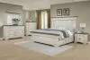 New Classic B403W-040 New Classic B403W-040 Augusta - Two Drawer Nightstand With USB Port - Rustic White