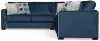 Jackson Furniture Industries 2223/63/59/73-68 Jetson - 3 Piece Sectional With Comfort Coil Seat Cushions And 6 Included Accent Pillows - Nile