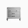 New Classic BA9698S-040 New Classic BA9698S-040 Valentino - Nightstand - Silver