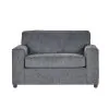New Classic 23-1261G-2NP Kylo - 2 Piece Living Room Set (Sofa & Cuddle Chair) - Ash Gray