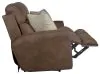 Jackson Furniture Industries 3881-1811/19-1728/26 Justine - Lay Flat Reclining Sofa - Burlap