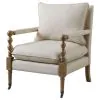 CoasterElevations 903058 Dempsy - Upholstered Accent Chair With Casters - Beige