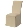 Coaster Fine Furniture 100747 Shawna - Upholstered Skirted Dining Chair (Set of 2) - Khaki