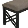 New Classic D4832B-25 Potomac - Dining Bench - Brown / Black
