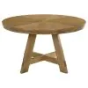 Coaster Fine Furniture 109150 Danvers - Round Wood Dining Table - Brown Oak