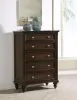 Coaster Fine Furniture 223635 Andover - 5-Drawer Chest Of Drawers - Dark Oak